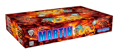 MARTIN - ohňostrojná sestava 600 ran - 330 sekund