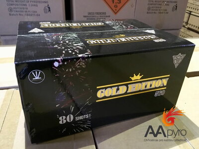 Kompaktní ohňostroj Gold Edition 560 - 80 ran