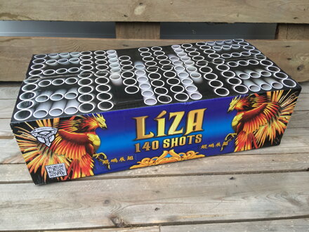 LÍZA - ohňostrojná sestava 140 ran - 90 sekund