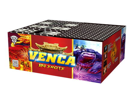 VENCA - ohňostrojná sestava 250 ran - 190 sekund