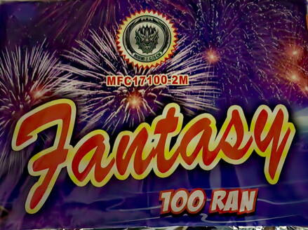 FANTASTY - kmpaktní ohňostroj 100 ran