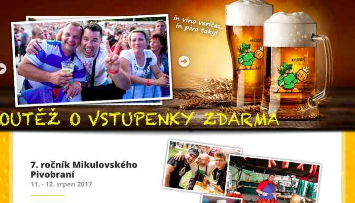 Vyhrejte vstupenky na Mikulovské Pivobraní