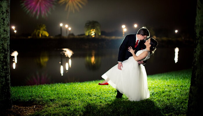 Svatební ohňostroje